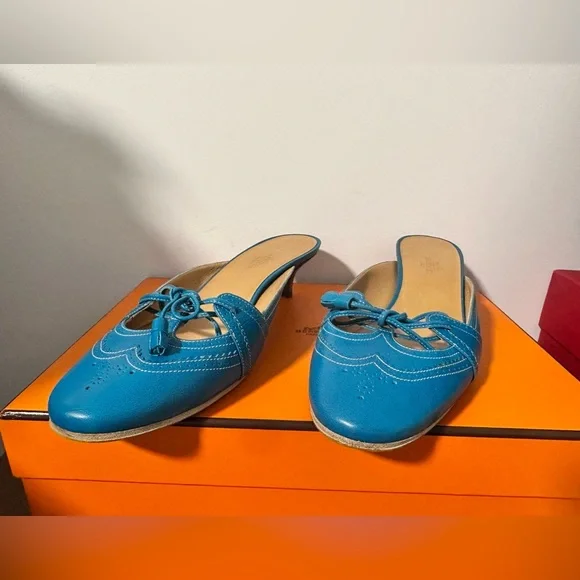 Hermes Shoes Vintage Hermes Flats Poshmark